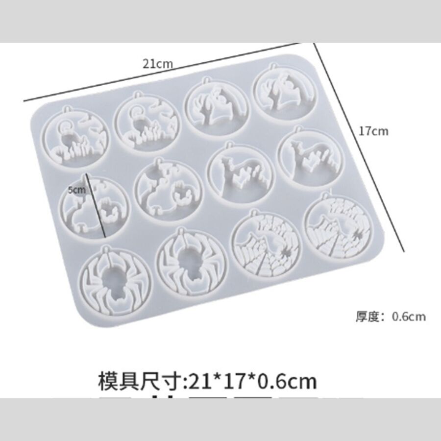 Molde de silicona Halloween - 29658