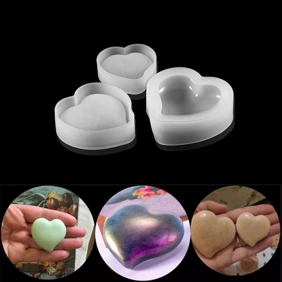 SET MOLDES CORAZONES