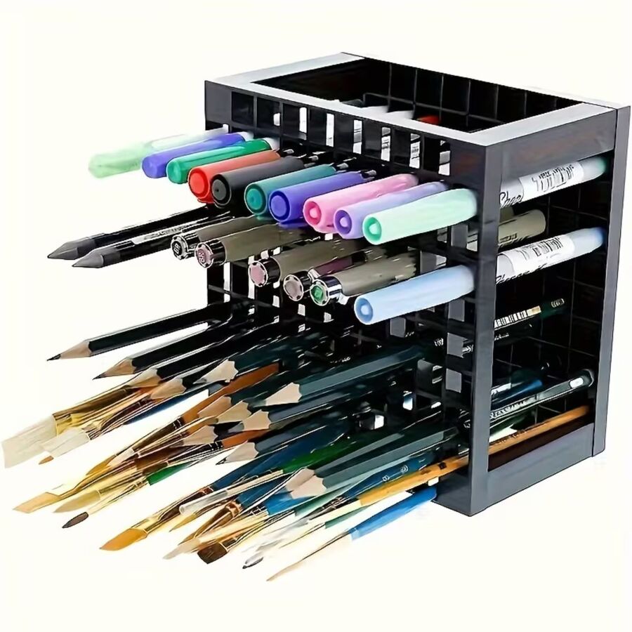 Soporte  Organizador Lapiz Pincel.