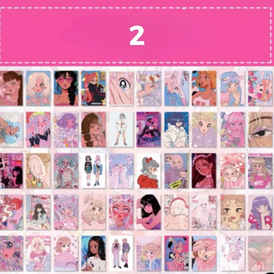 Libro adhesivo anime