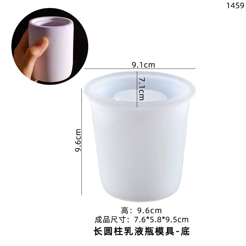 Molde silicona contenedor, maceta, porta lapiz - 30054