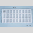 Molde de silicona Runas Vikingas - 29619