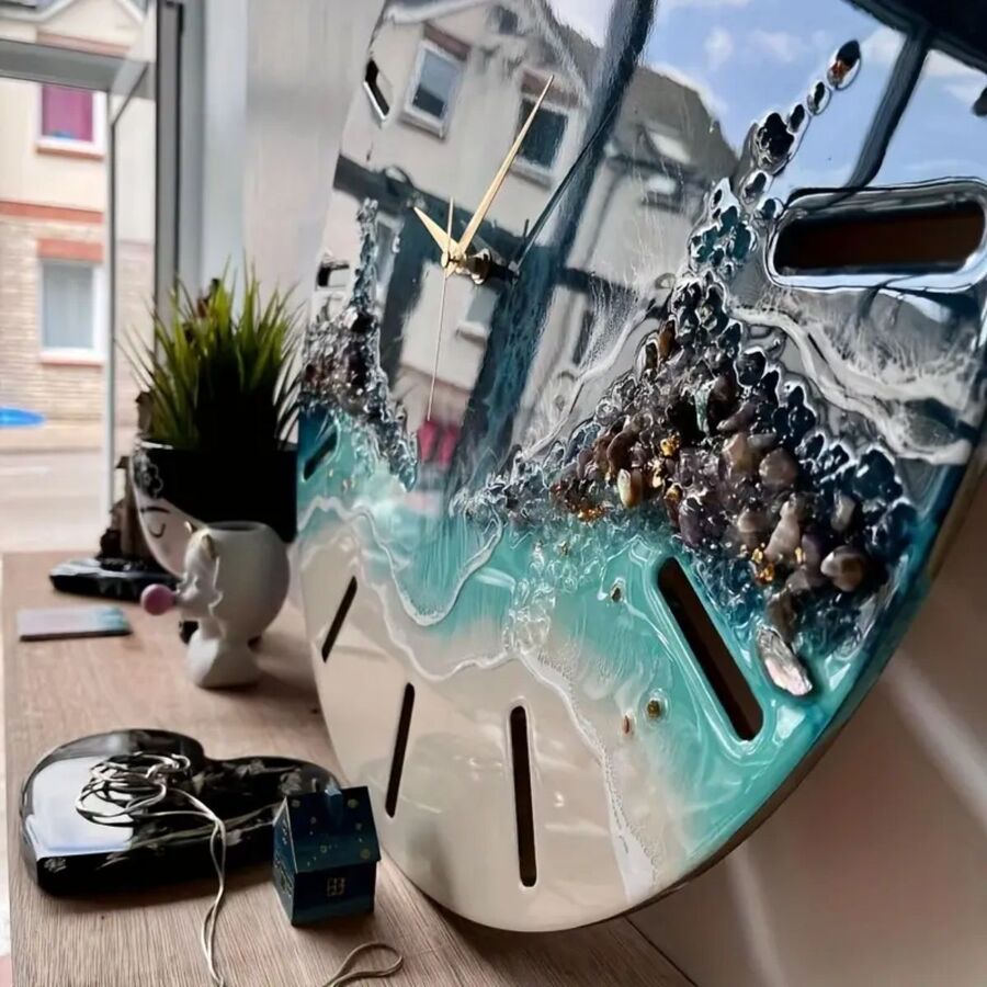 Molde de silicona reloj