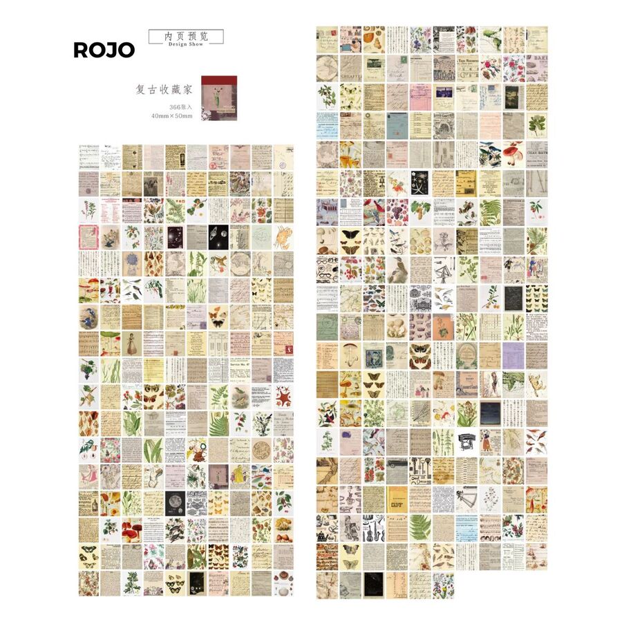 MEGA LIBRO 366 HOJAS PAPEL VEGETAL