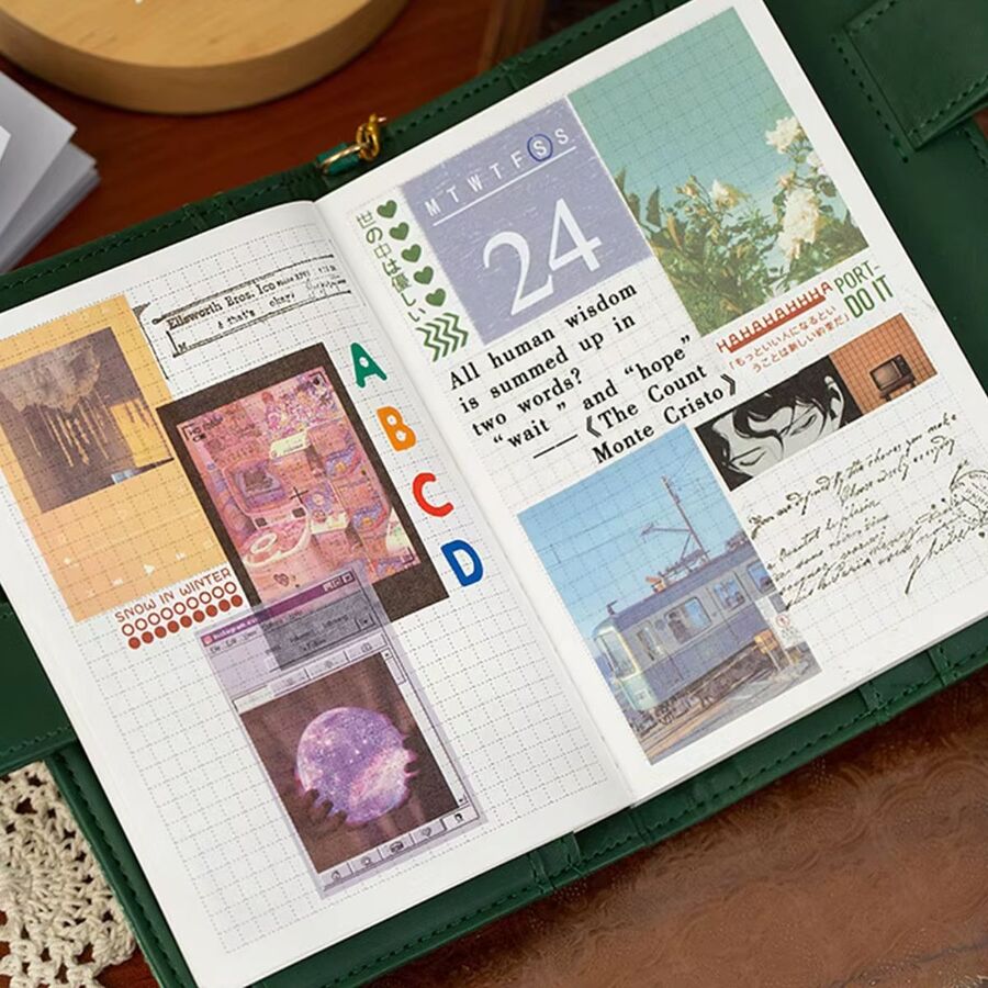 Mini libro de stickers colección moderna