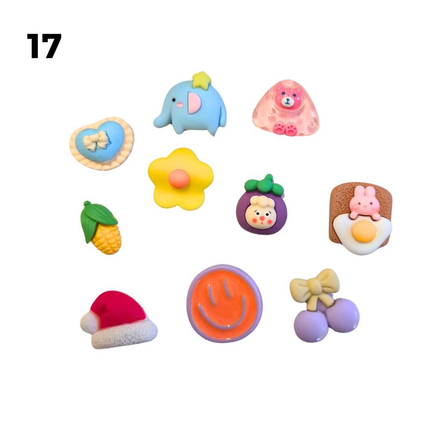 PACK 10 CHARMS SURTIDOS