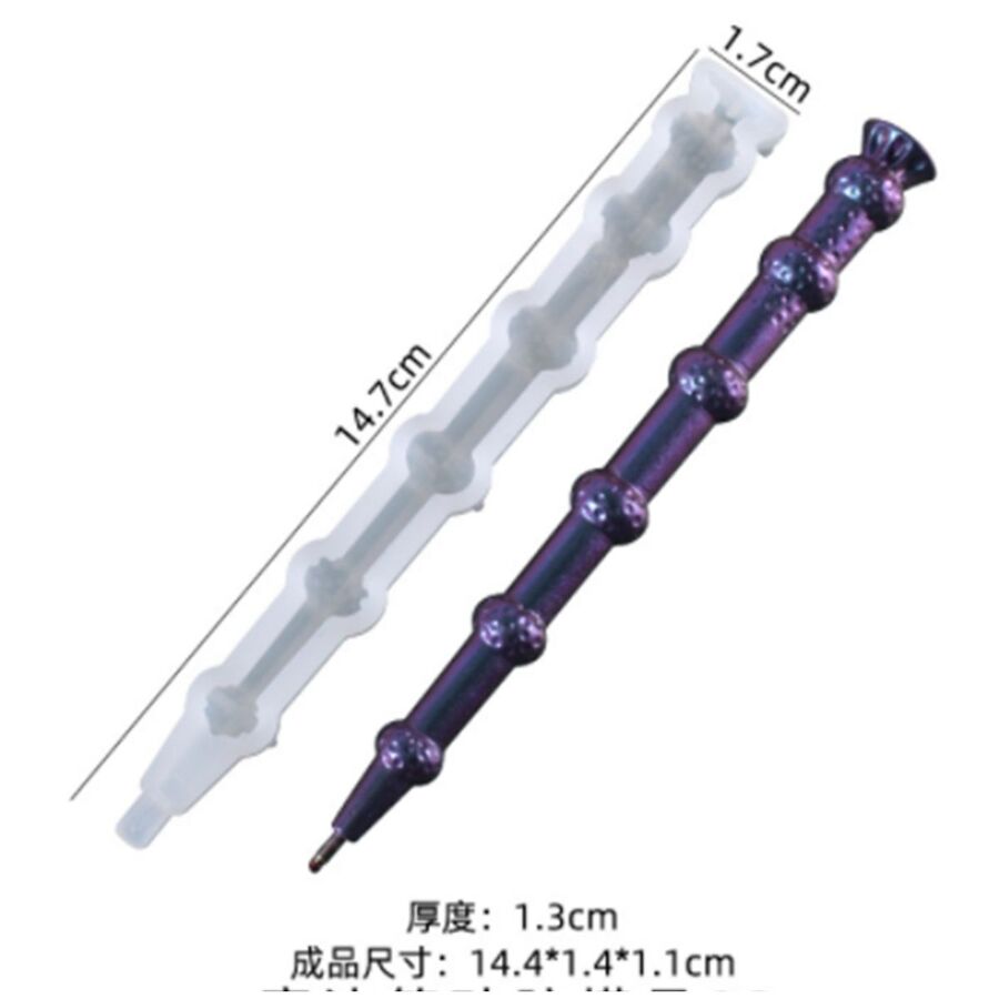 Molde silicona lapicera - 30092