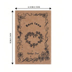 Sello marco en base de madera