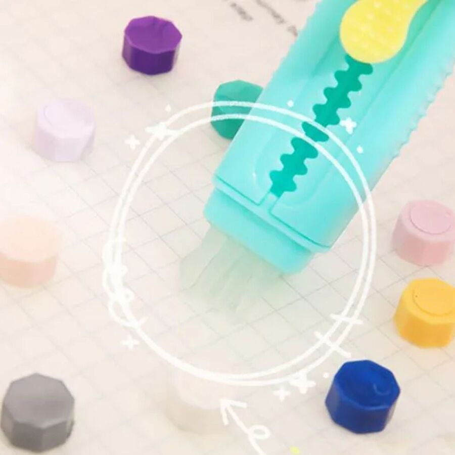 Goma de borrar con cepillo