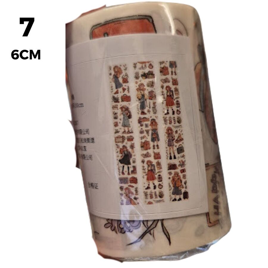 Cinta washi tape campesina