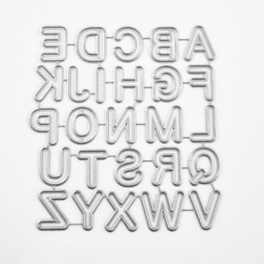 Troquel alfabeto 29901