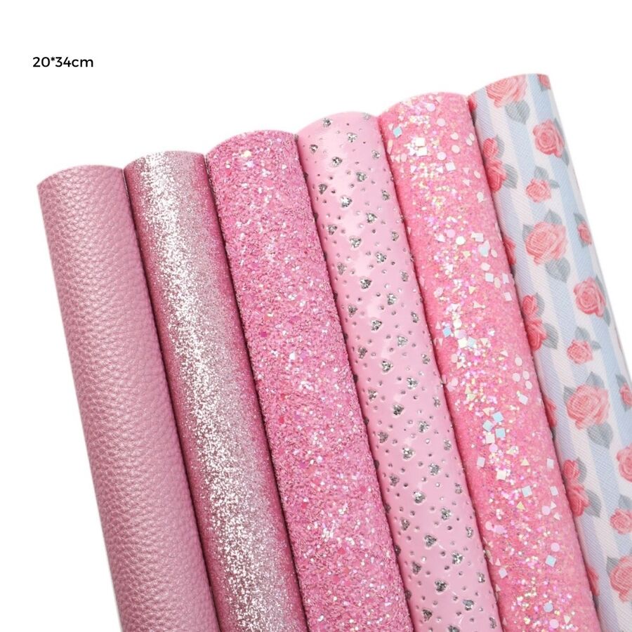 Set polipieles tonos rosas - 30144