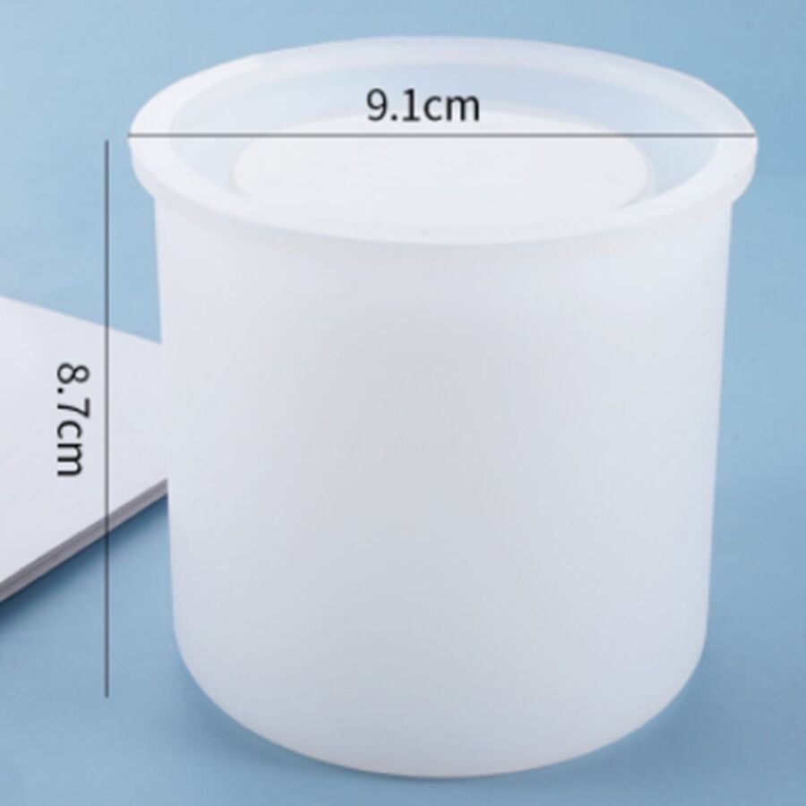 Molde silicona porta lapiz, fanal, florero - 30043