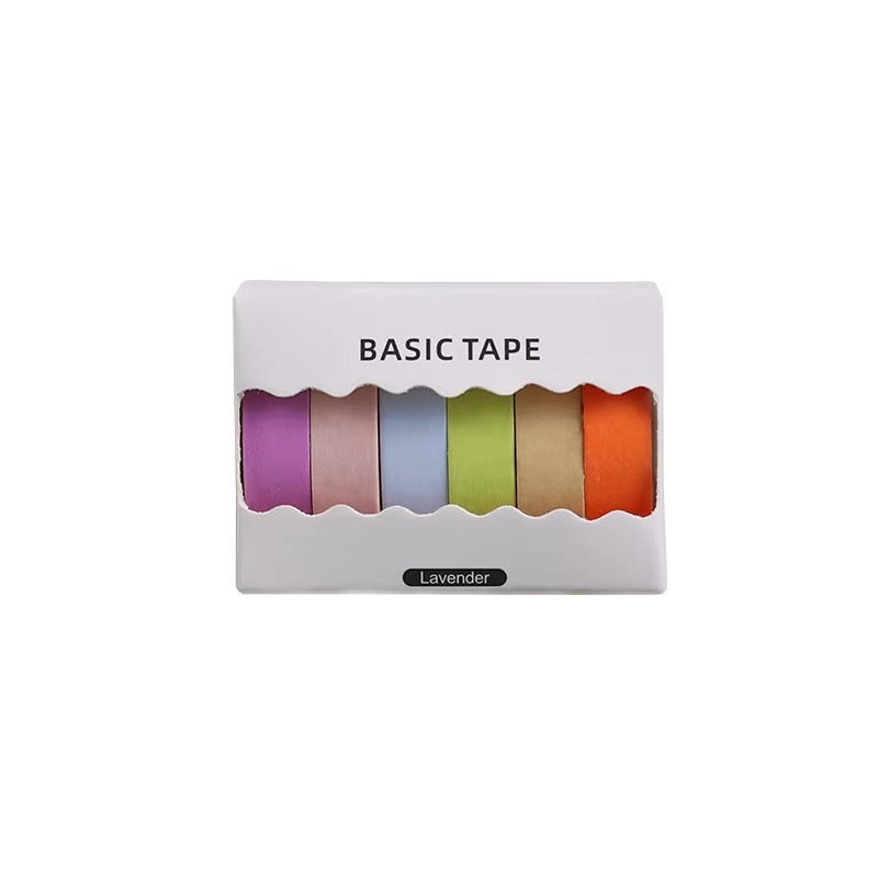 Set 6 Washi Tape Modelo Combinado