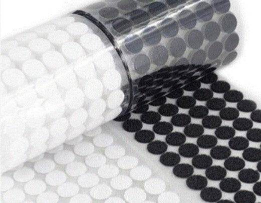 50 PARES DE VELCROS BLANCOS 20mm