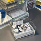 Caja de almacenamiento transparente organizadora