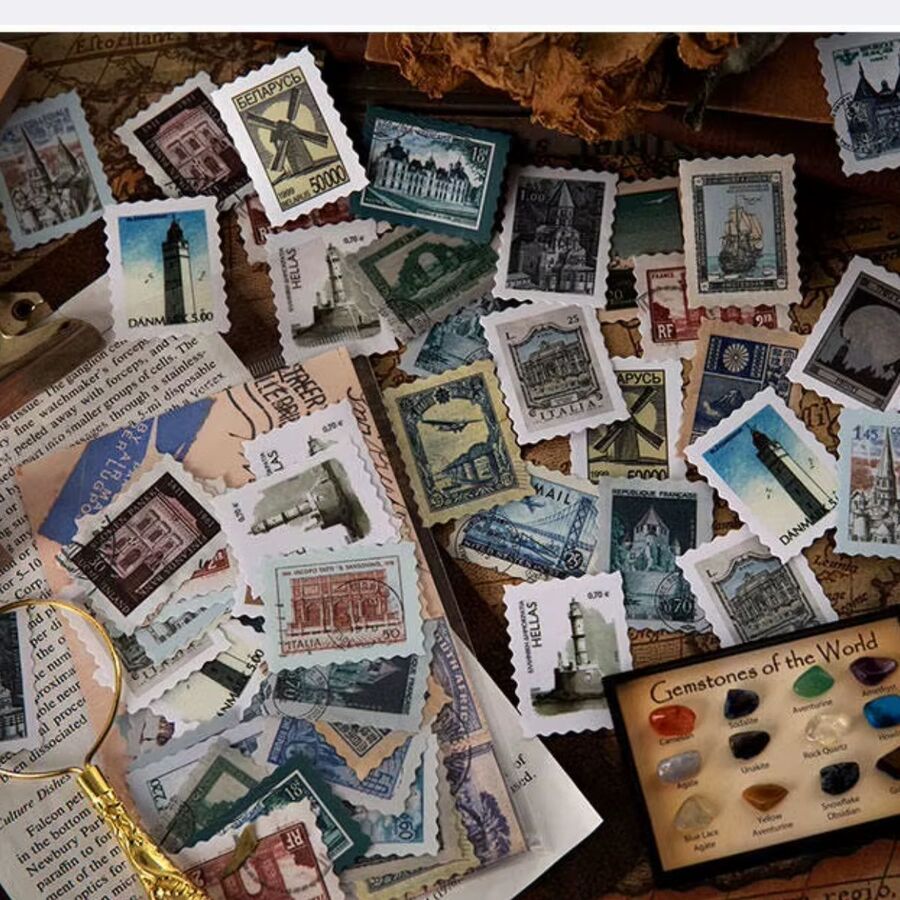 Set estampillas 30730 stickers