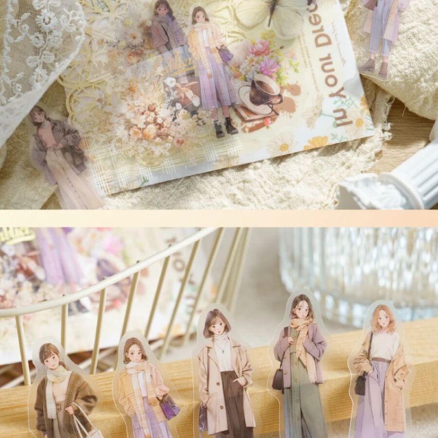 Stickers CHICAS NENAS PET 30649