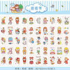 Mini libro pegatinas kawai 30580