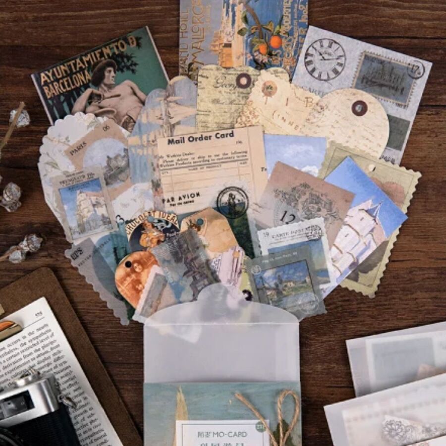 KIT PAPELES, STICKERS, DIE CUTS Y MAS