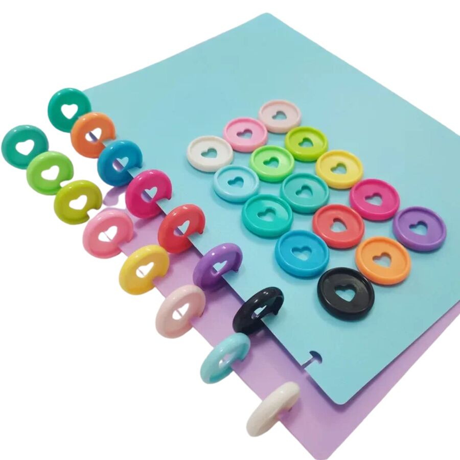 35mm Rosado Aros Encuadernado Tipo Happy Planner.