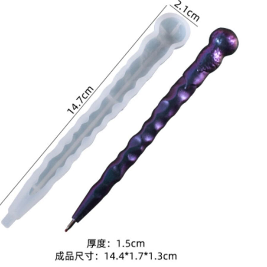 Molde silicona lapicera - 30093