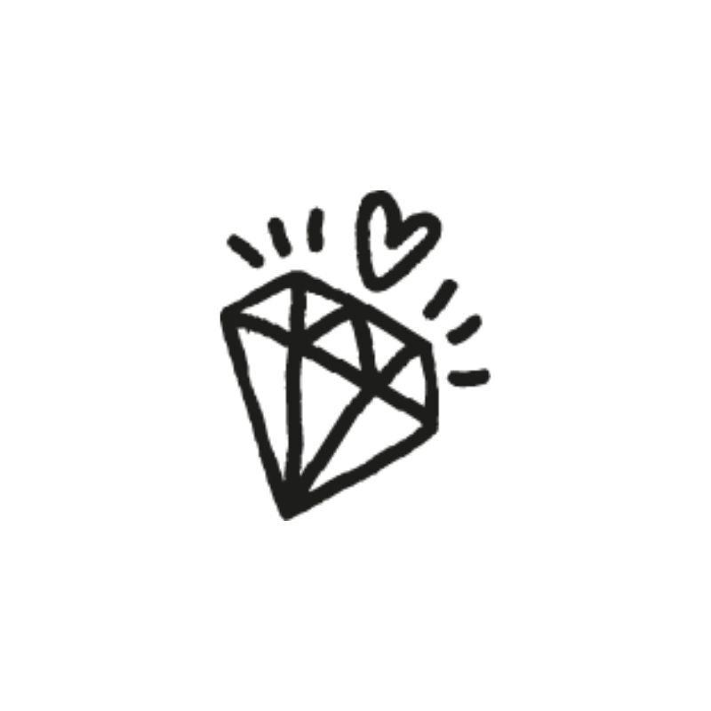 Sello Silicona Diamante