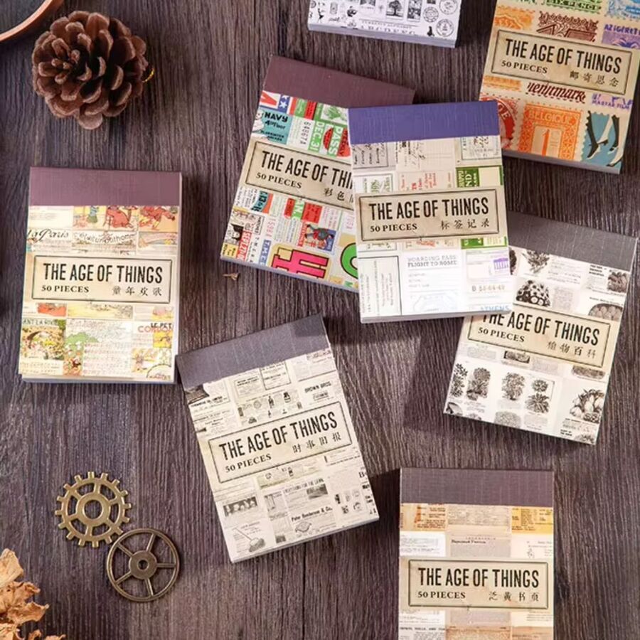 Block pegatinas vintage 30586