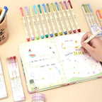 Marcador para lettering fino caligrafia