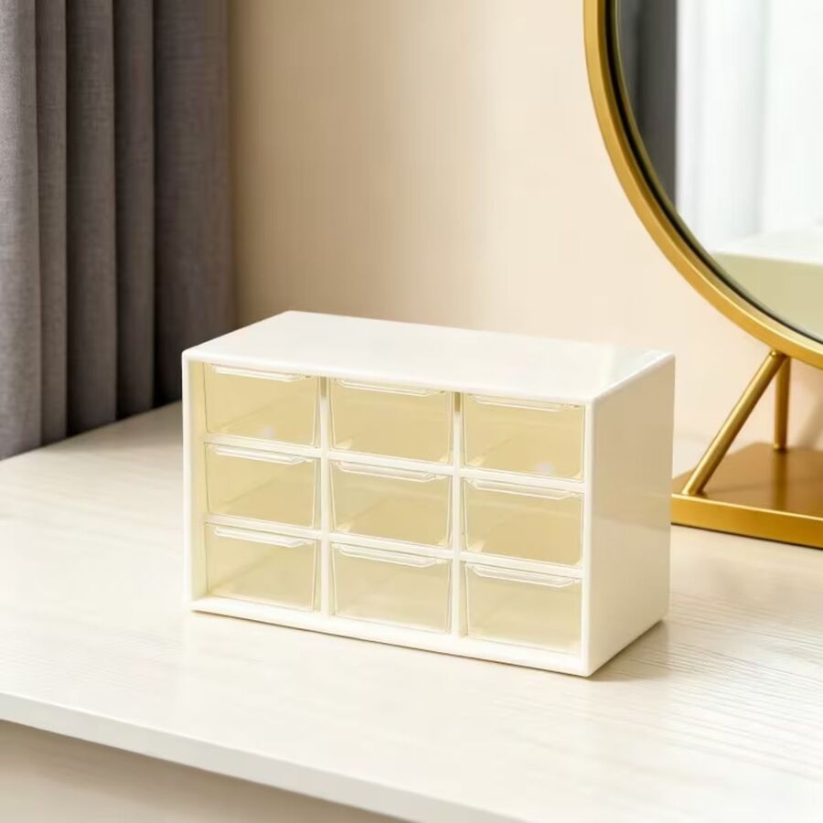 Cajonera Organizadora Blanca 9 cajones