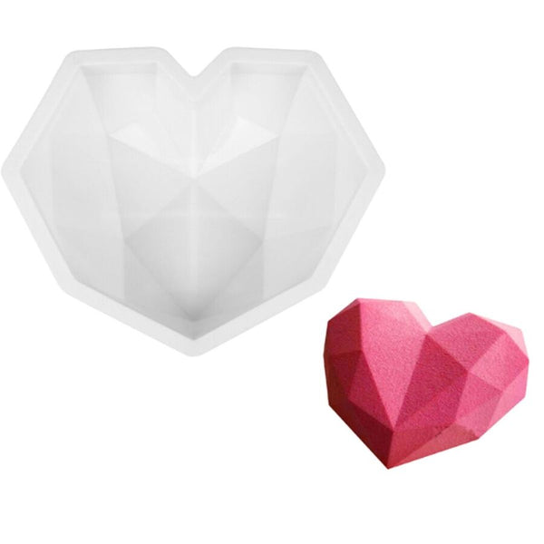 Molde de silicona corazon grande sorpresa chocolate