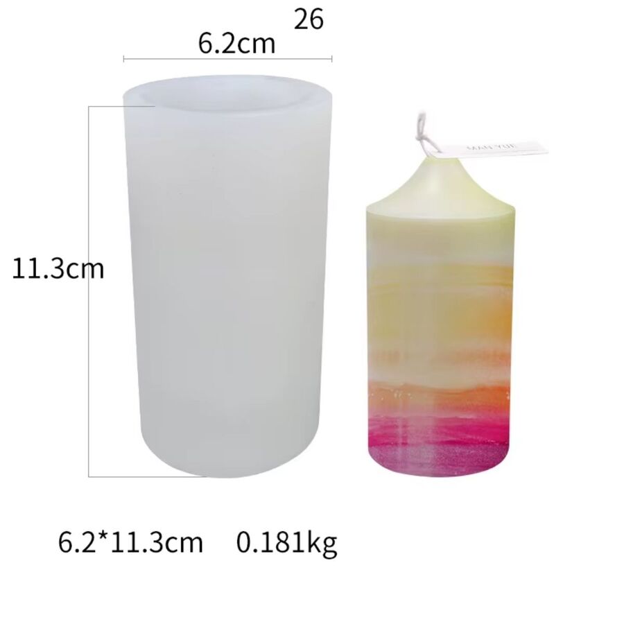 MOLDE SILICONA VELA 08 C2