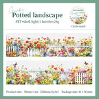Washi tape PET Garden Fence (50 mm x 2 m)
