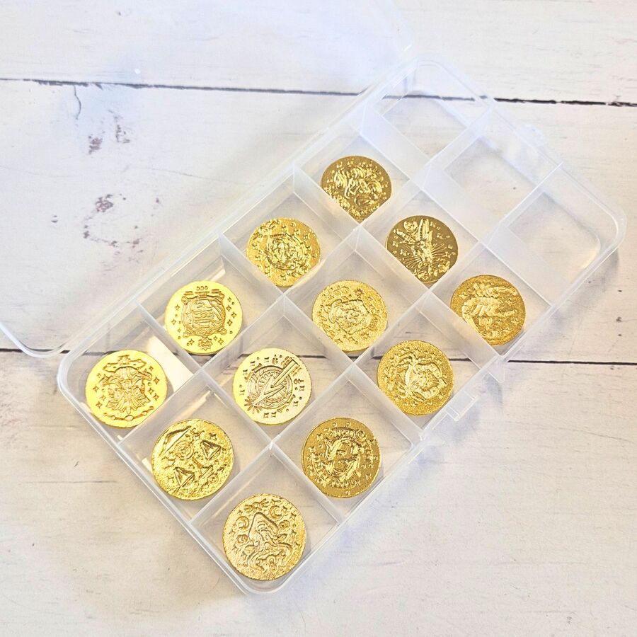 CAJA CON SELLOS PARA LACRE