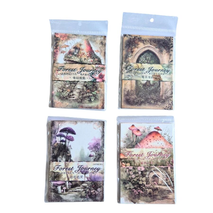 Set papeles forest