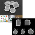 Molde Pendientes Silicona