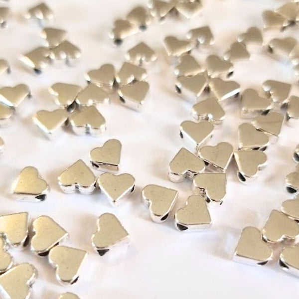 10 DIJE CORAZON SEPARADOR 6x7X4mm