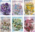 Stickers Romantic Baroque PET 30 piezas (15 diseños x2)