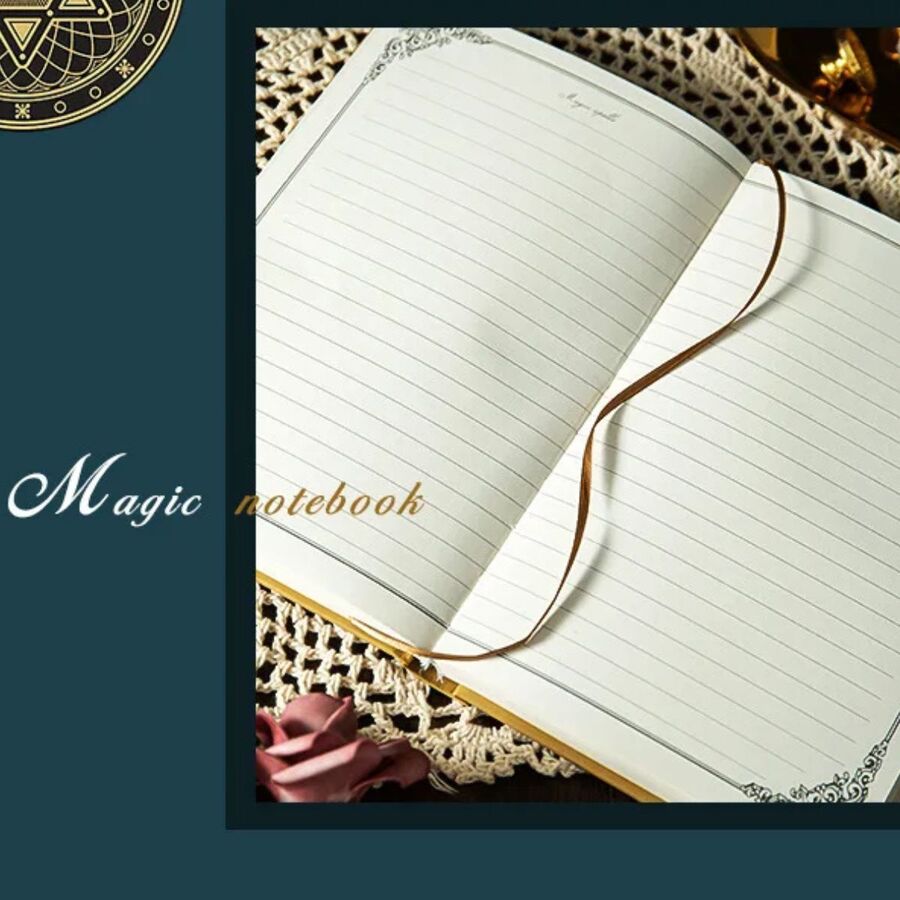 Cuaderno libro vintage