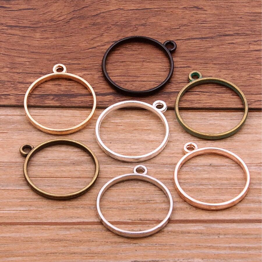 10 Bisel circulo para resina