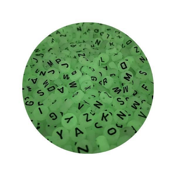 500 Letras Brillan Oscuridad