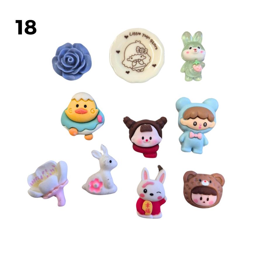 PACK 10 CHARMS SURTIDOS