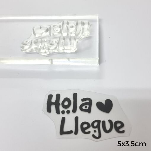Sello De Silicona Hola Llegue