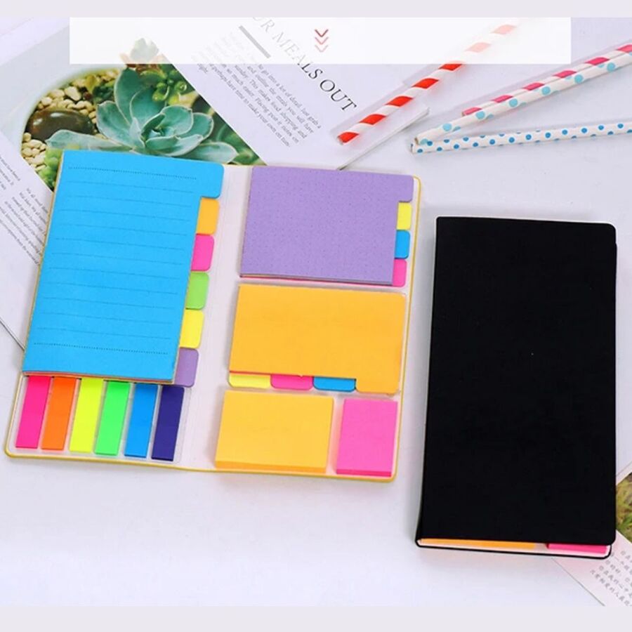 Estuche post it notas adhesivas