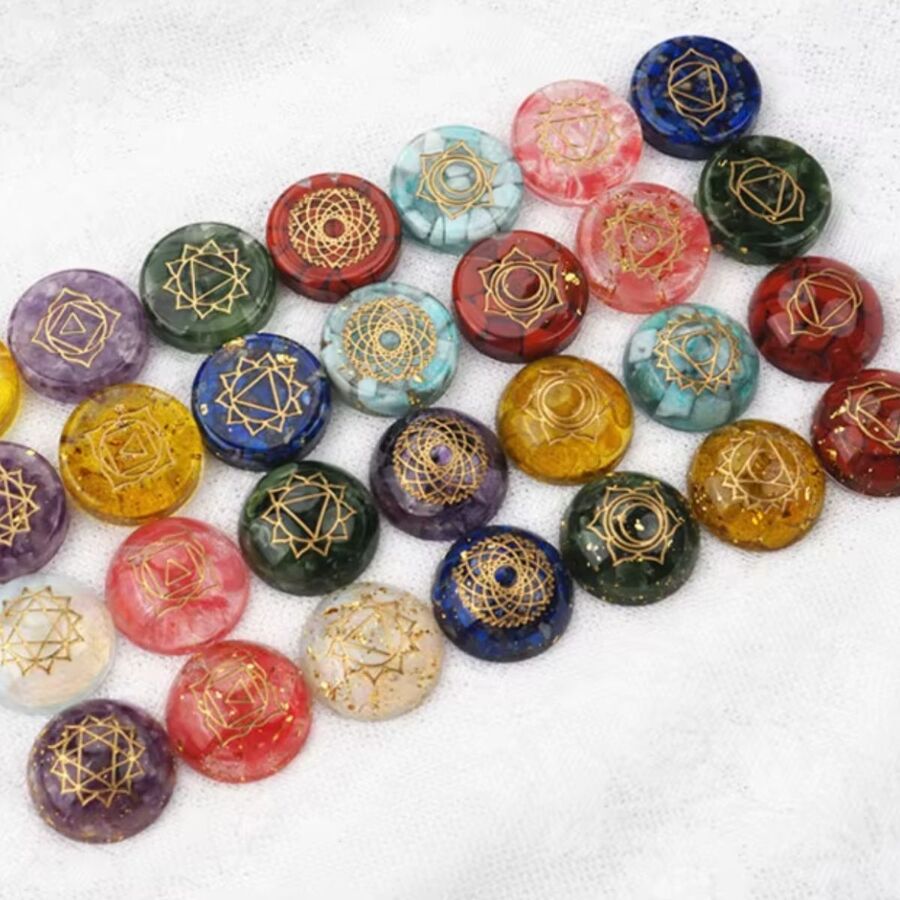 Molde de silicona 7 chakras