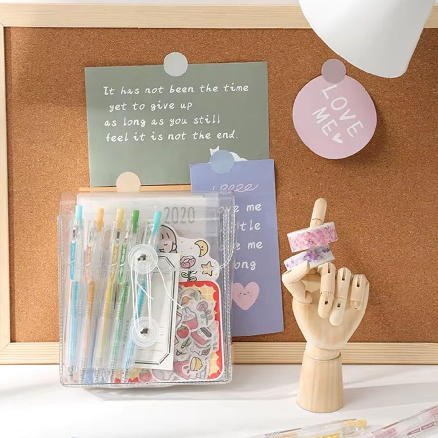 Estuche transparente PVC