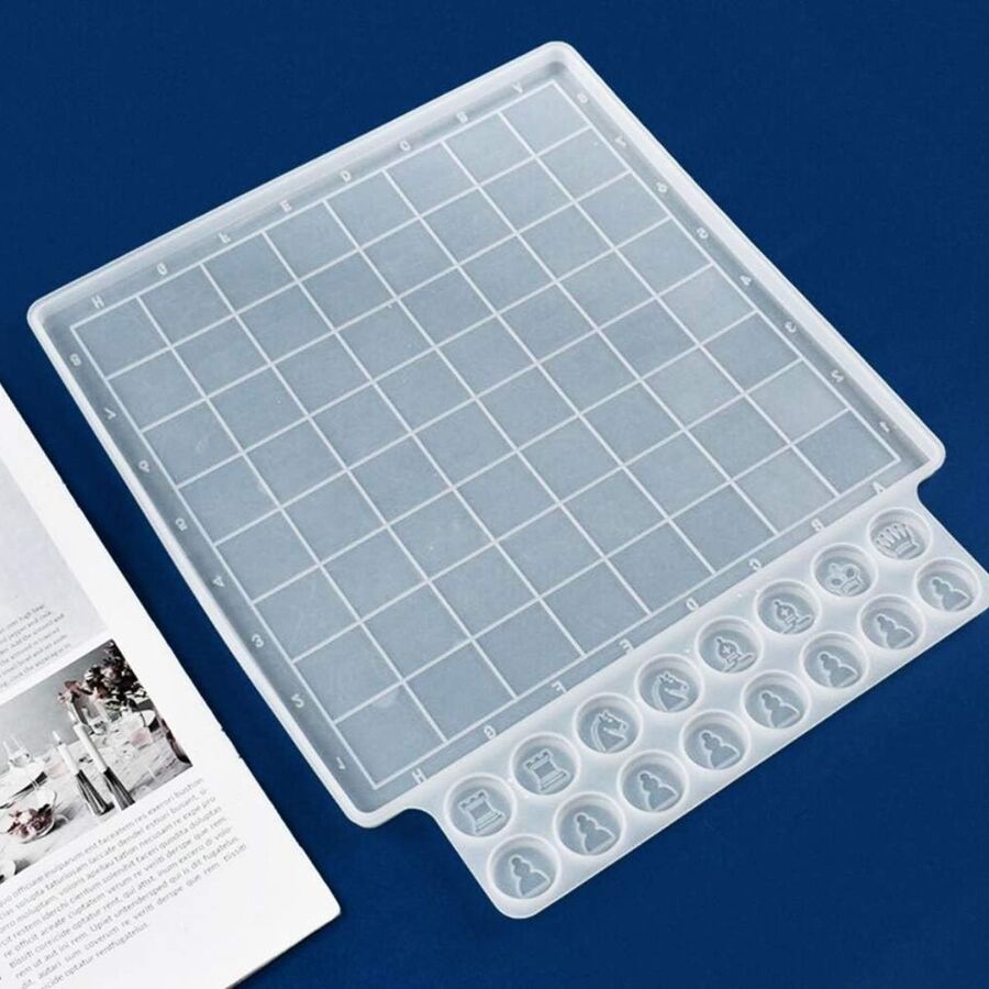 Molde de silicona ajedrez - 29730 C1