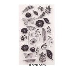 SELLO DE SILICONA MIX FLORES RAMAS