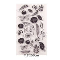 SELLO DE SILICONA MIX FLORES RAMAS