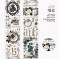 ROLLO WASHI TAPE EN PET COLECCION ROMANTIC Dark Vintage